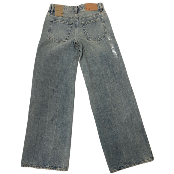 PacSun Denim - NWT PacSun Washed Blue Denim Jeans with Branded Button, Size 23